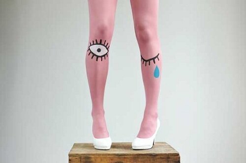 Tights With Eyes Crazy Stockings Kawaii Fashion Blog