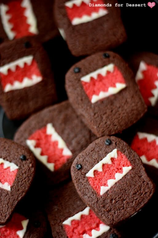 Domo Kun Cookies Domo Kun chocolate cookies