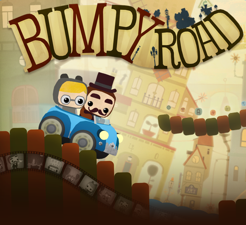 Cute iPhone game Bumpyroad Cute iPhone game Bumpyroad by Simogo