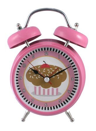 Cupcake alarm clock Pink cupcake alarm clock
