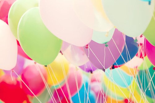 Different Color Balloons Happy Picture different Color Balloons