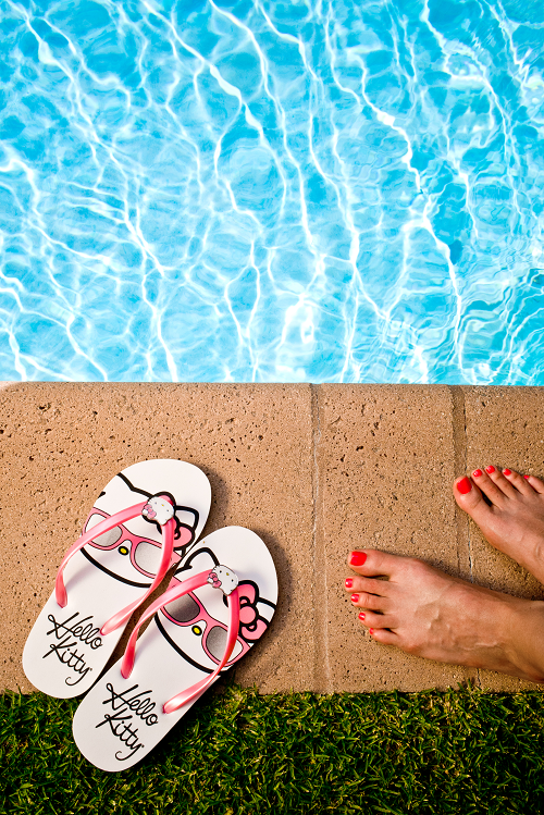 Hello Kitty Flip Flops Hello Kitty Flip Flops new collection Twenty 10 Footwear