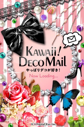 japanese iphone photo apps on Kawaii Deco Mail Iphone App - Kawaii Apps