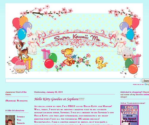 Super Kawaii Me Blog Girly Super Kawaii Me Blog By Spooky Von Sweets