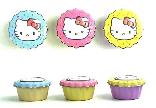 Hello Kitty Cupcake Candy Boxses Hello Kitty Cupcake Candy Box Kawaii Candy