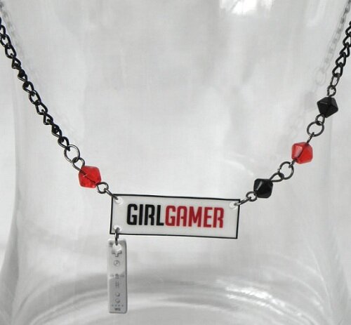 Girl Gamer Necklace Girl Gamer Necklace kawaii game blog