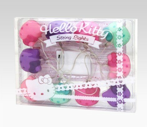 Hello Kitty Christmas Lights Hello Kitty Christmas Lights In Different Colors Kawaii Christmas Ornaments Blog