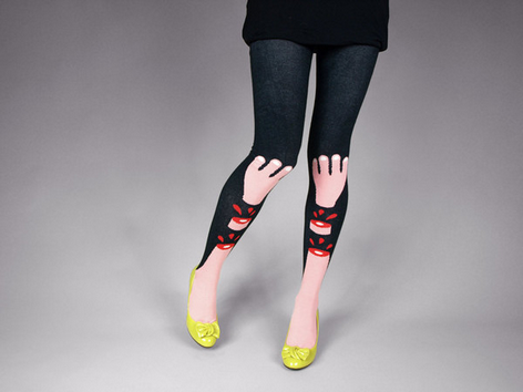 Kawaii Stockings Kawaii Stockings Blood Kawaii Tights Kawaii Fahion Blog