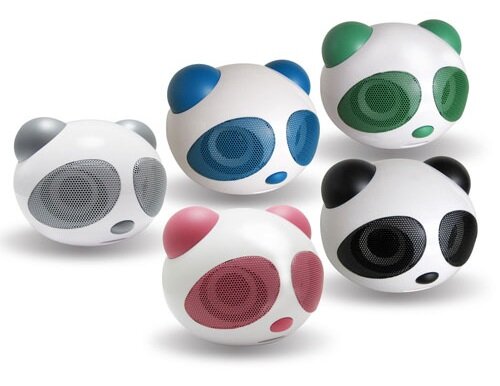 Panda Speakers Panda Speakers Kawaii Gadgets Kawaii Blog