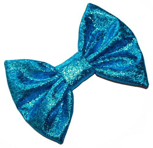 Blue Hair Bow Blue Glitter Hair Bow Kawaii Cute Bow Blog