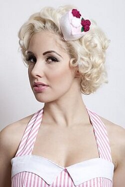 Cake Fascinator Cake Fascinator Hair Clips Pink Blue Kawaii Hair Blog