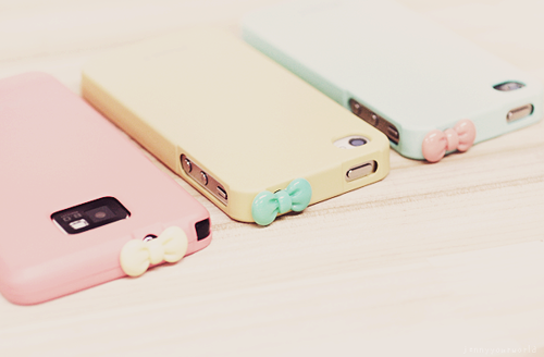 Iphone Bow Cases In Pastel Kawaii Iphone Blog