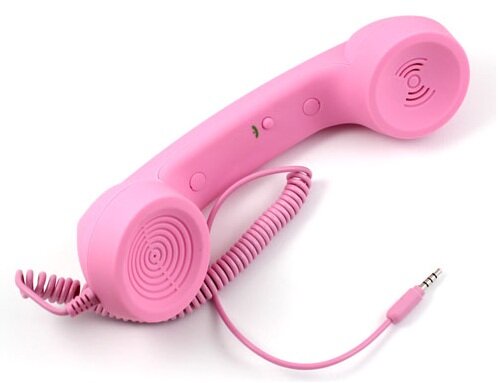 Pink Phone Handset Pink Phone Handset Wired Kawaii Gadgets Blog