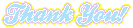 Thank You Thank You Text Kawaii Blog Hawaii Kawaii Comments