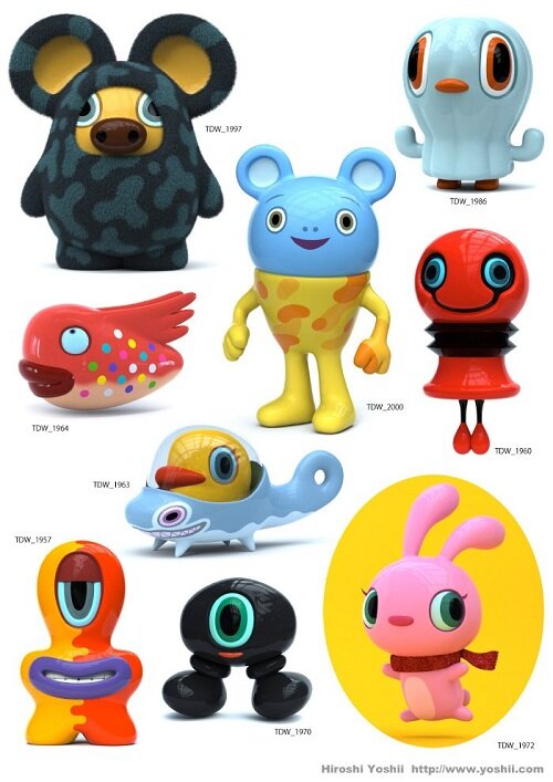Kawaii Figurines Kawaii Toy Figurines By Yoshii Kawaii Blogging