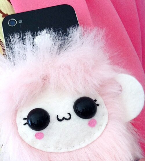 Iphone Plush Cover Tomo Ltd Iphone Plush Cover Kawaii Shop 2