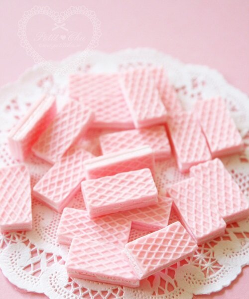 Strawberry Wafers Strawberry Wafer Cabochon Kawaii Blog