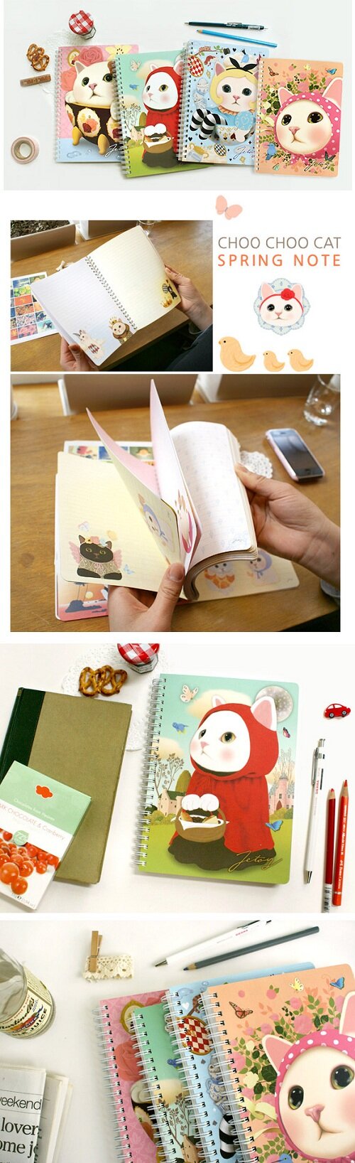 Choo Choo Cat Note Pad Planner Jetoy Cat Blog