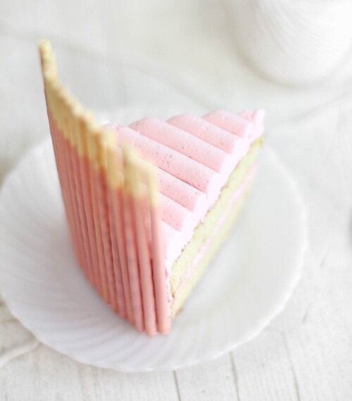 Pink Pocky Cake Pink Pocky Cake Kawaii Candy Cake Blog 3