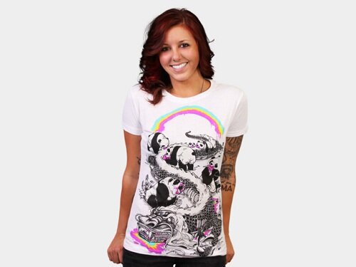 Panda Rainbow Tshirt Panda Rainbow Tshirt Kawaii Blog
