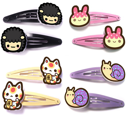 Kawaii Hair Clips Kawaii Hair Clips Kawaii Accessories Tasty Peach Studios Blog