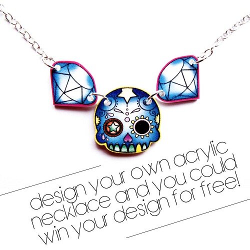 Win your design on a necklace! Kawaii Jewelry Design