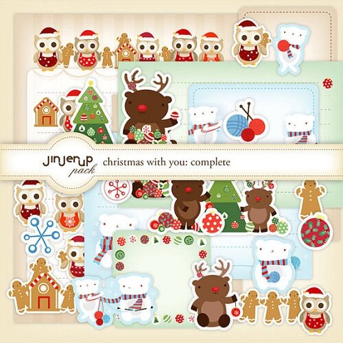 Kawaii Christmas Printables Christmas Kawaii Printables Kawaii Papercraft Blog