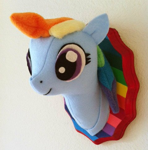 My Little Pony Plush My Little Pony Rainbow Dash Faux Taxidermy Kawaii Blog