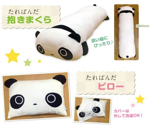 Tarepanda Pillow and Pillowcase Tarepanda Pillow and Pillowcase Kawaii Interior