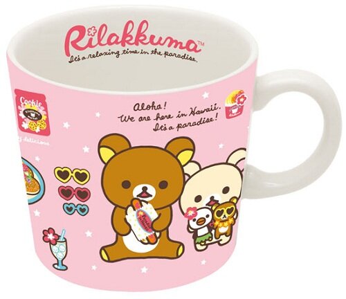 Rilakkuma Coffe Mug Rilakkuma Coffe Cup In Pink Kawaii kitchen wares