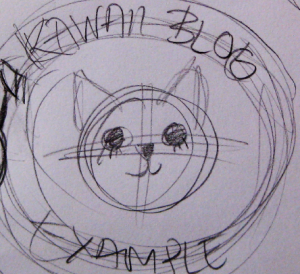 Before Sketch Kawaii Blog Example Logo Before Pic